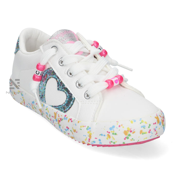 Zapatillas confeti Glitter Blanco