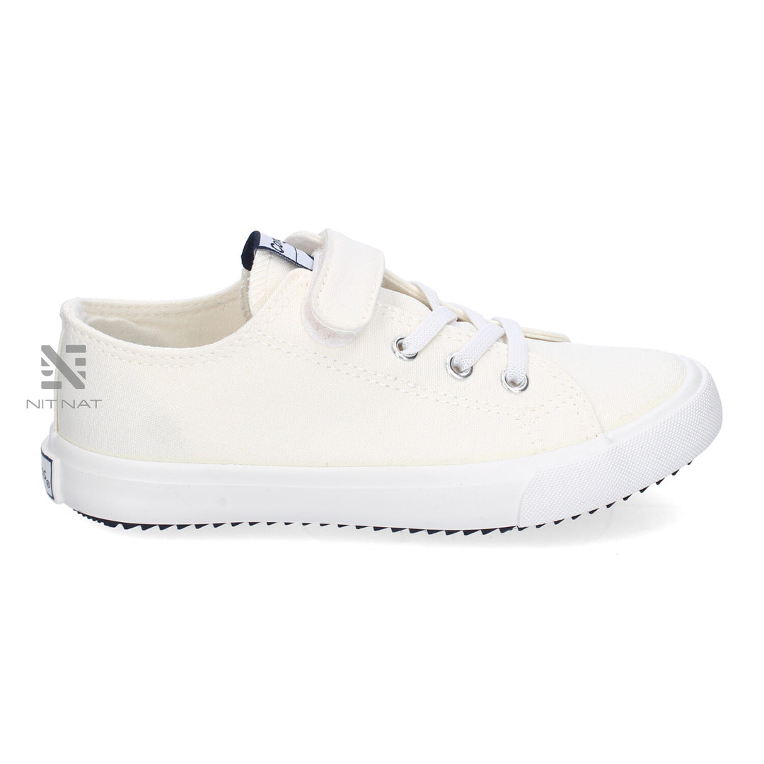 Zapatillas Conguitos Lona Blanco