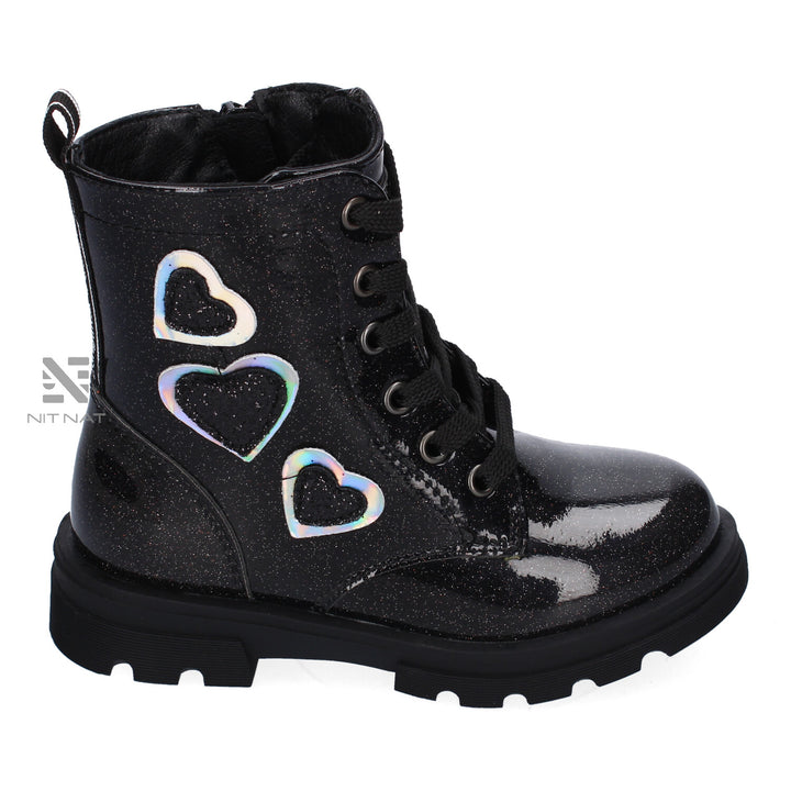 Botas Conguitos Corazones Negras