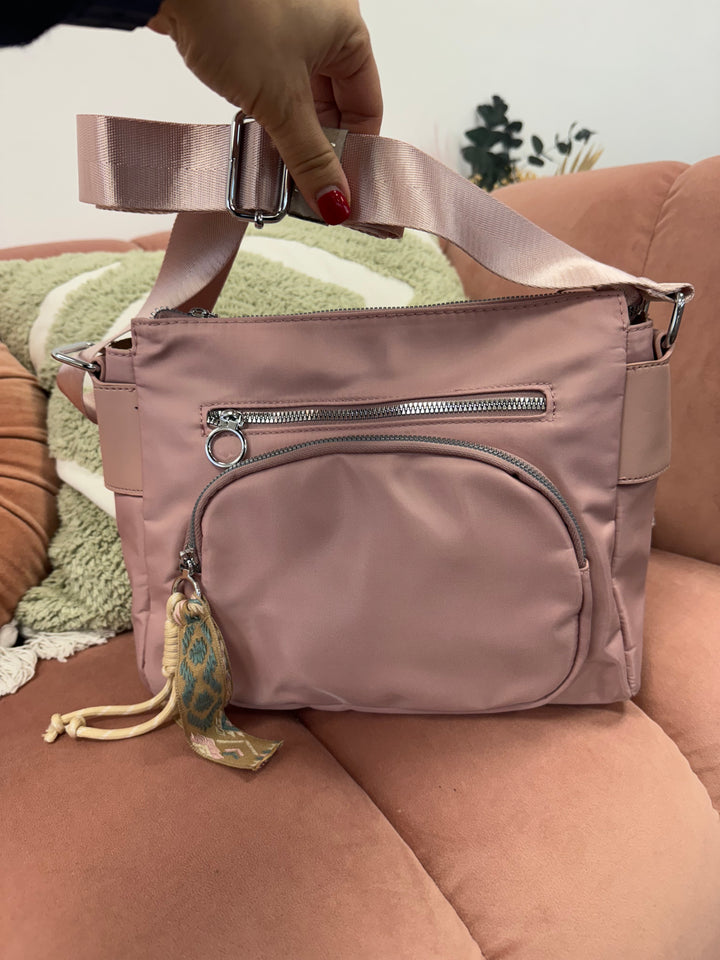 Bolso Bandolera Salsa Rosa