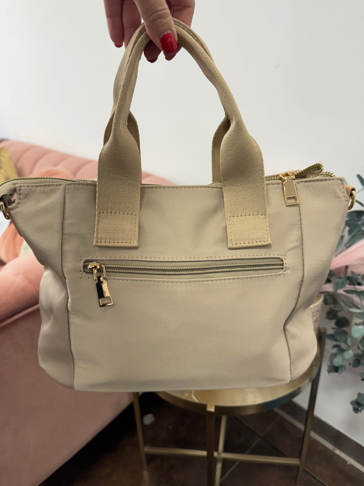 Bolso Bandolera Dalia Beige