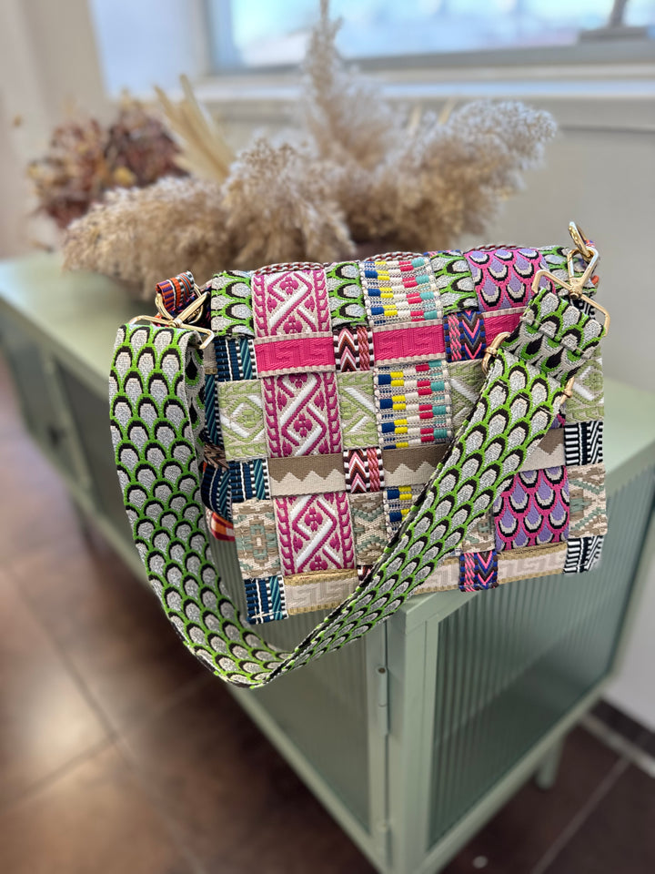 Bolso Bandolera Iris Rosa