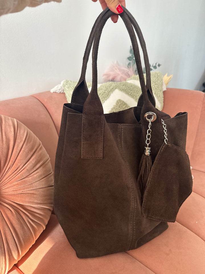 Bolso Piel Sono Chocolate