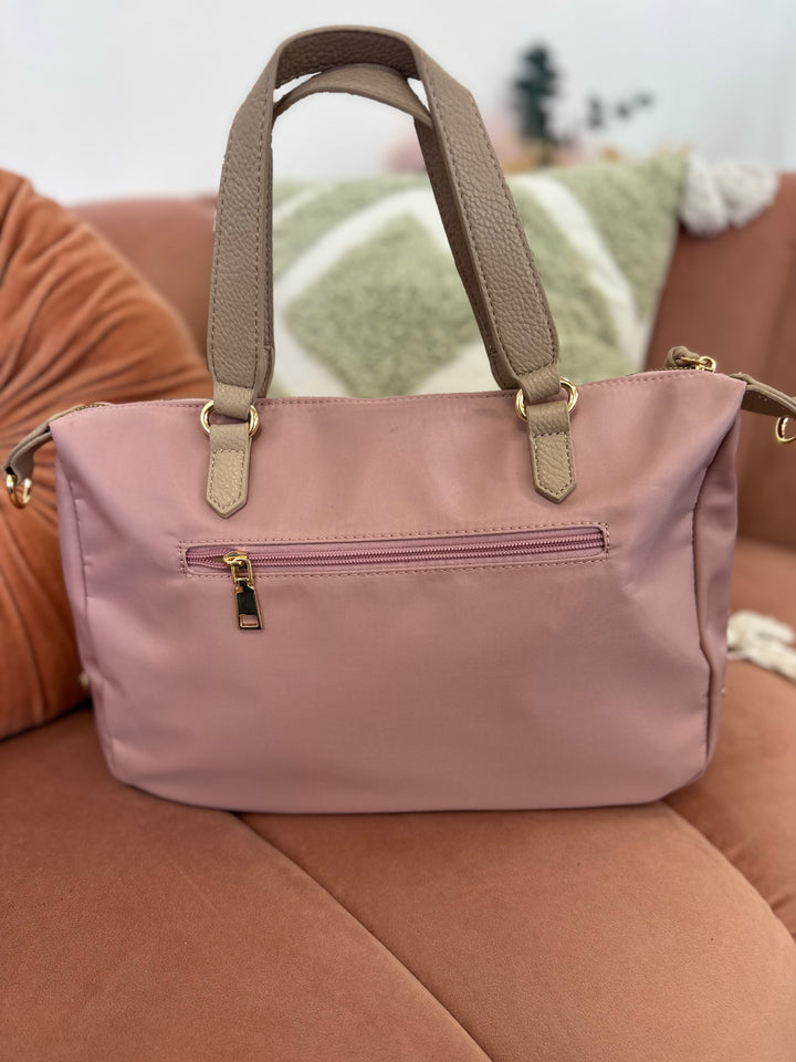 Bolso Bandolera Zambia Rosa