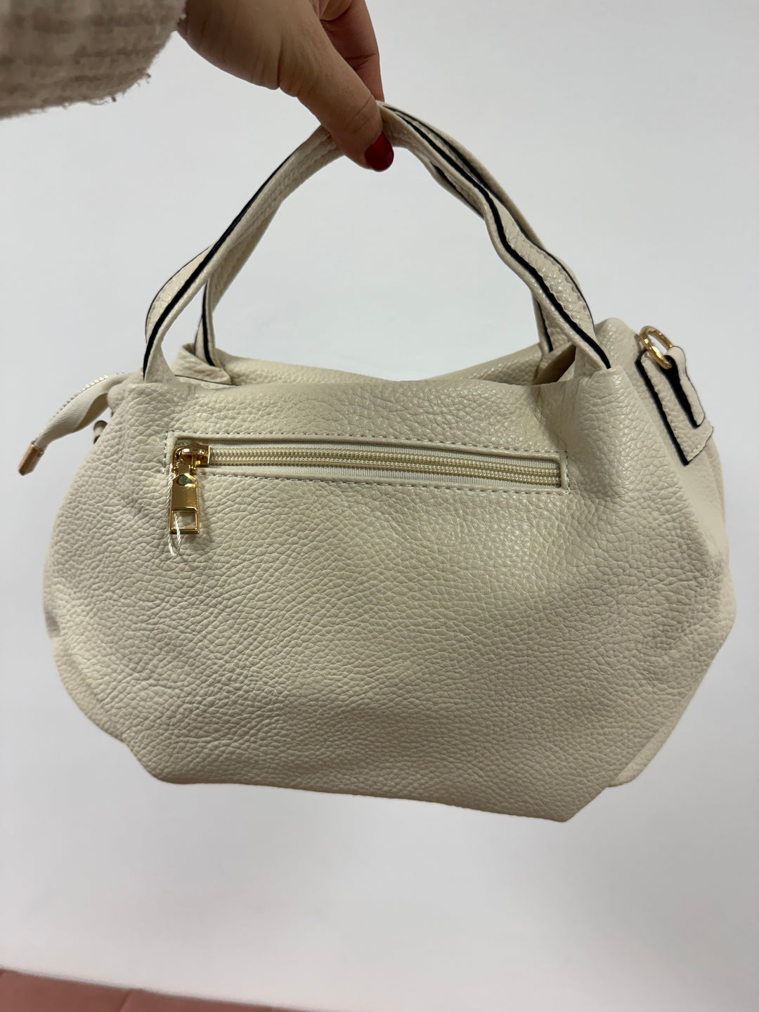 Bolso Saco Crema