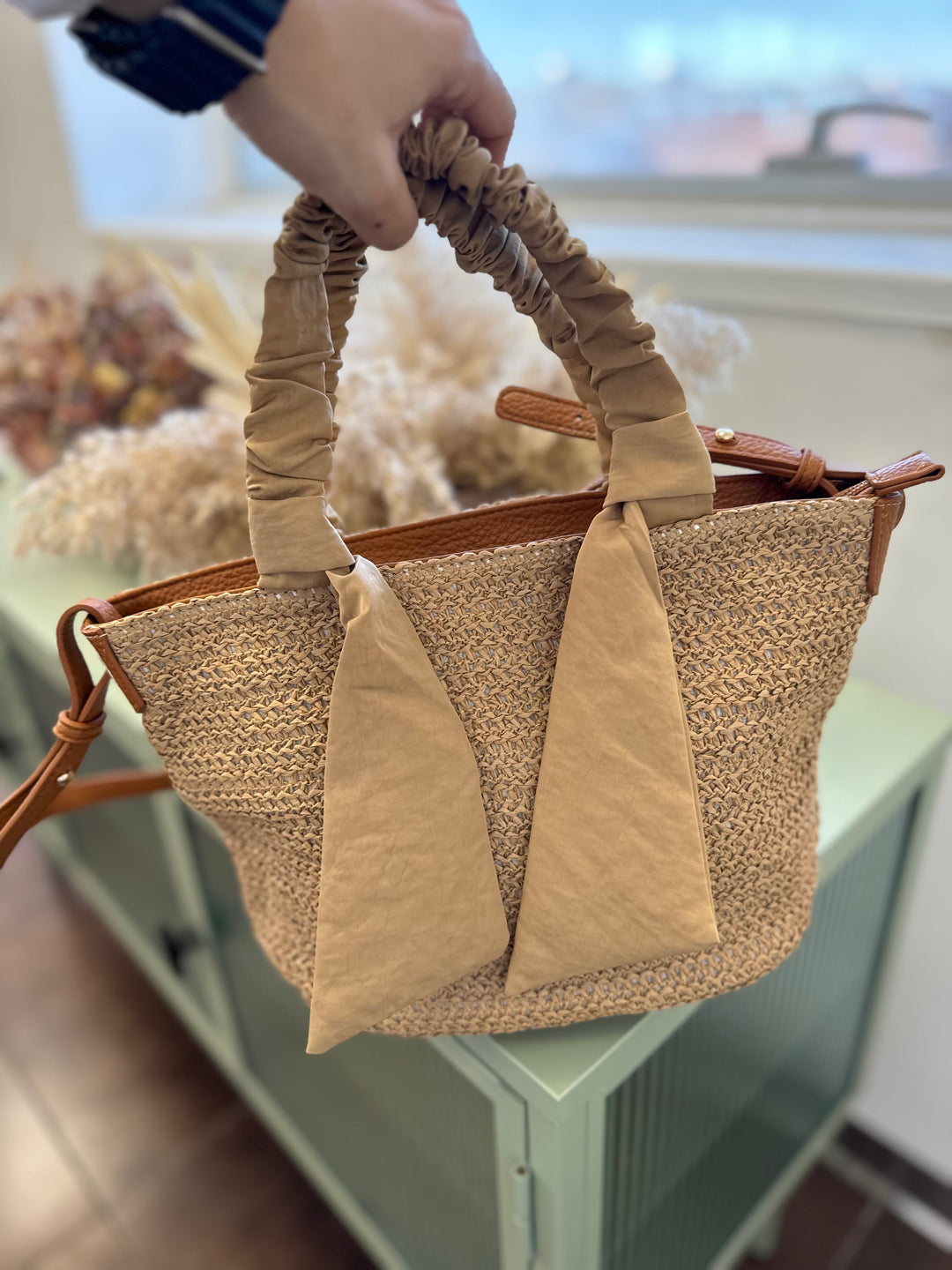 Bolso bandolera Pimpi beige