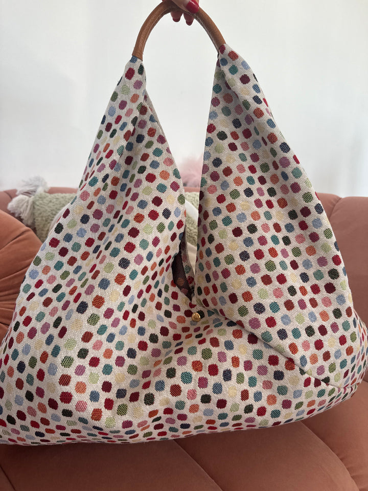 Bolso Bandolera Piel Ricky Topos