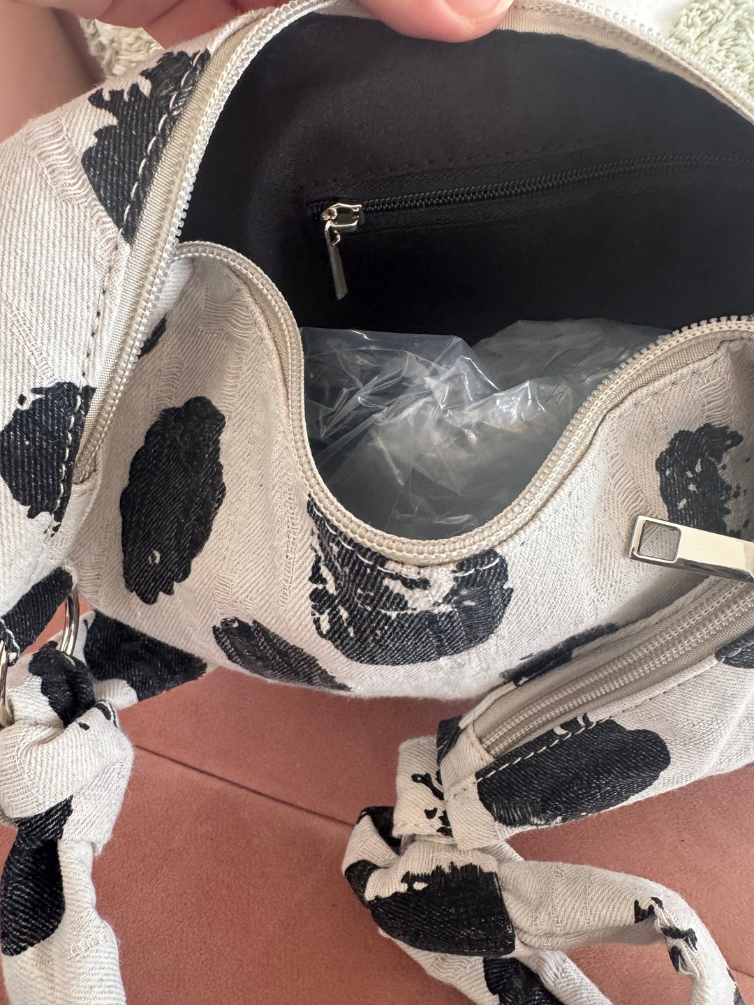 Bolso Topos tela