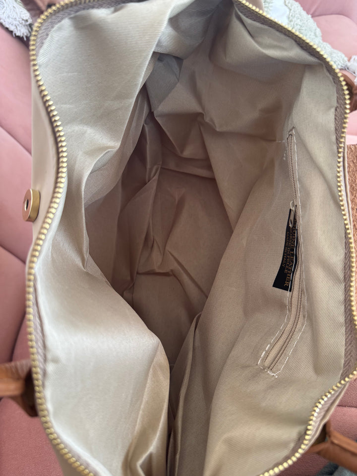 Bolso Bandolera Mandi taupe