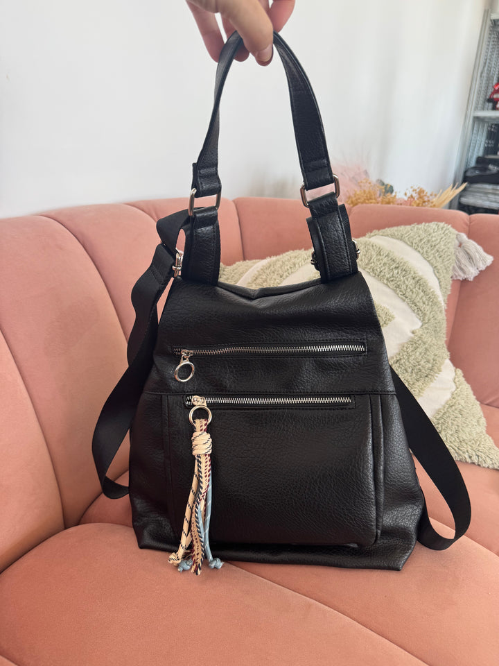 Mochila Polipiel Lara Negro