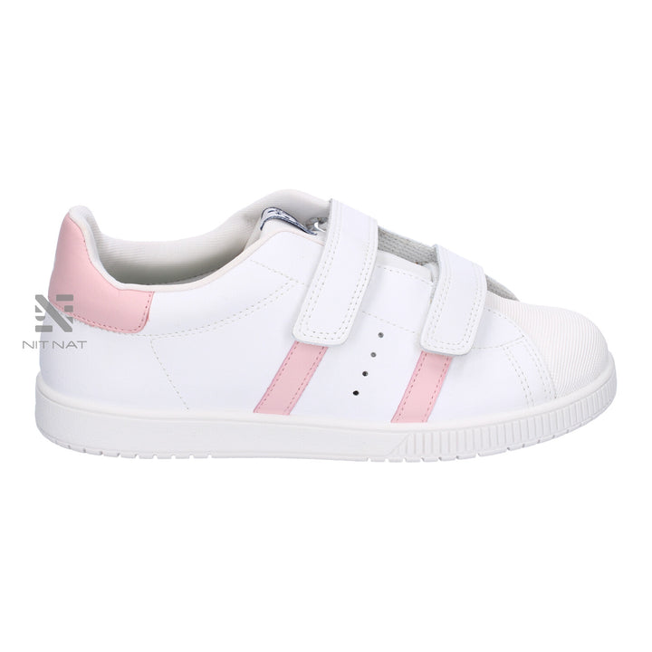 Deportivas New Smash Titanitos Blanco Rosa