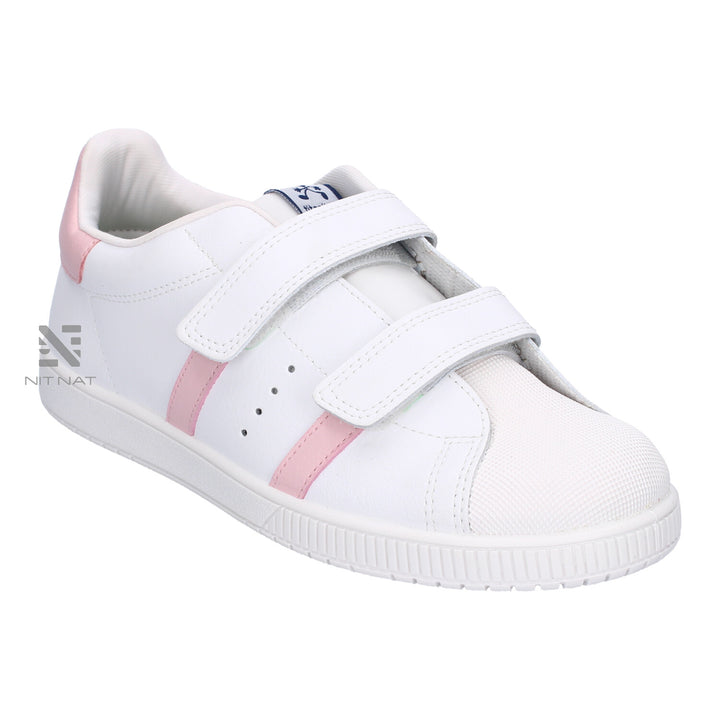 Deportivas New Smash Titanitos Blanco Rosa