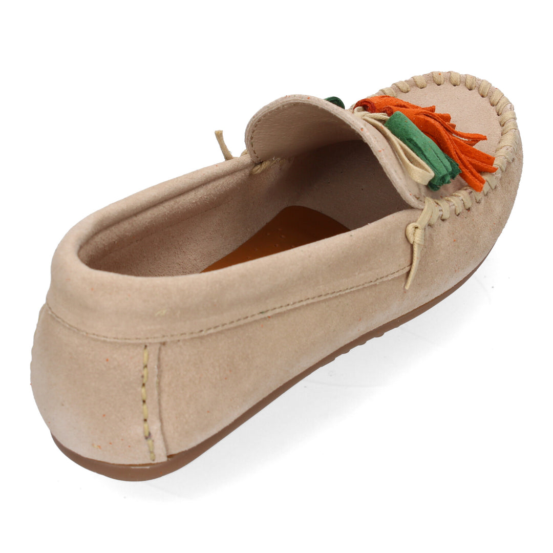 Mocasines Rio Antifaz  Borlas Beige