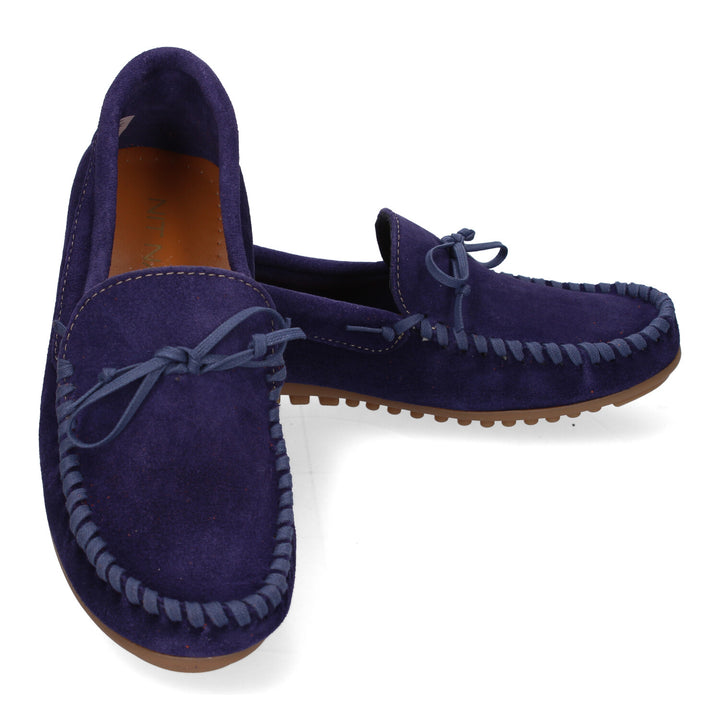 Mocasines Río Nit Nat lazada Azules