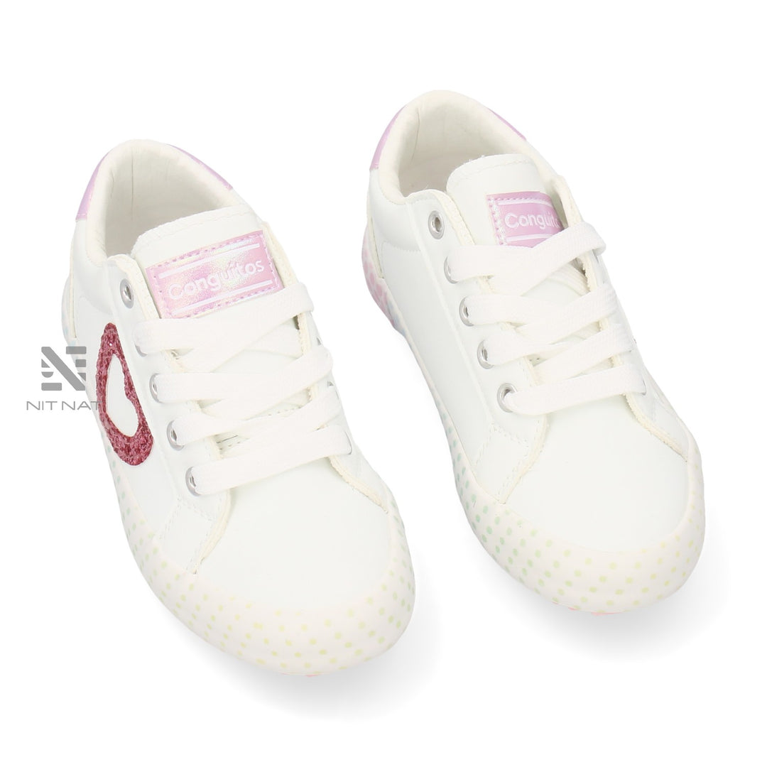 Zapatillas confeti Glitter Rosa