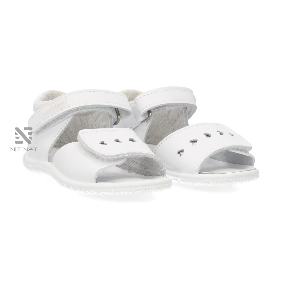 Sandalias Apolonia Titanitos Blanco