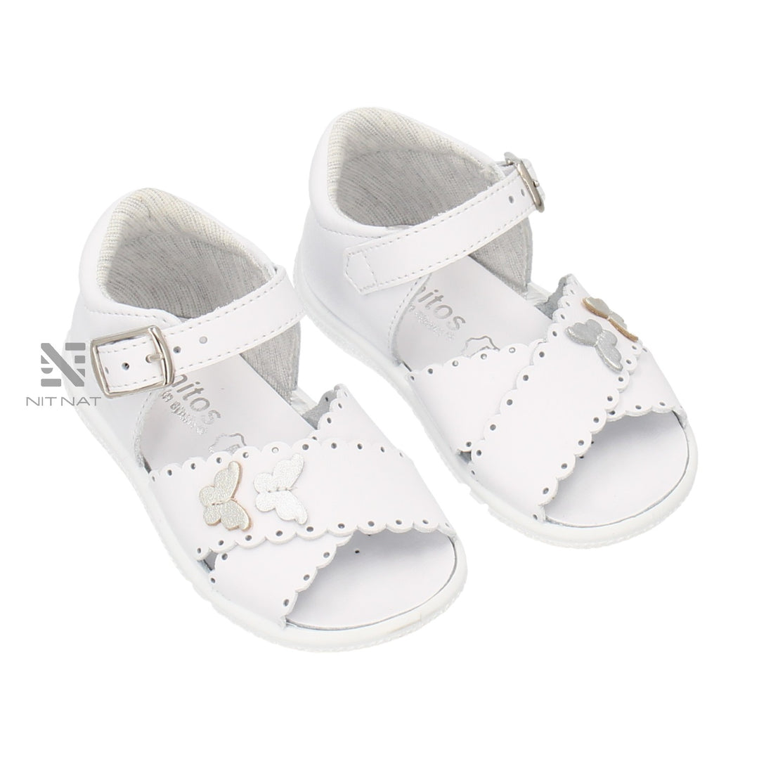Sandalias Claudia Titanitos Blanco