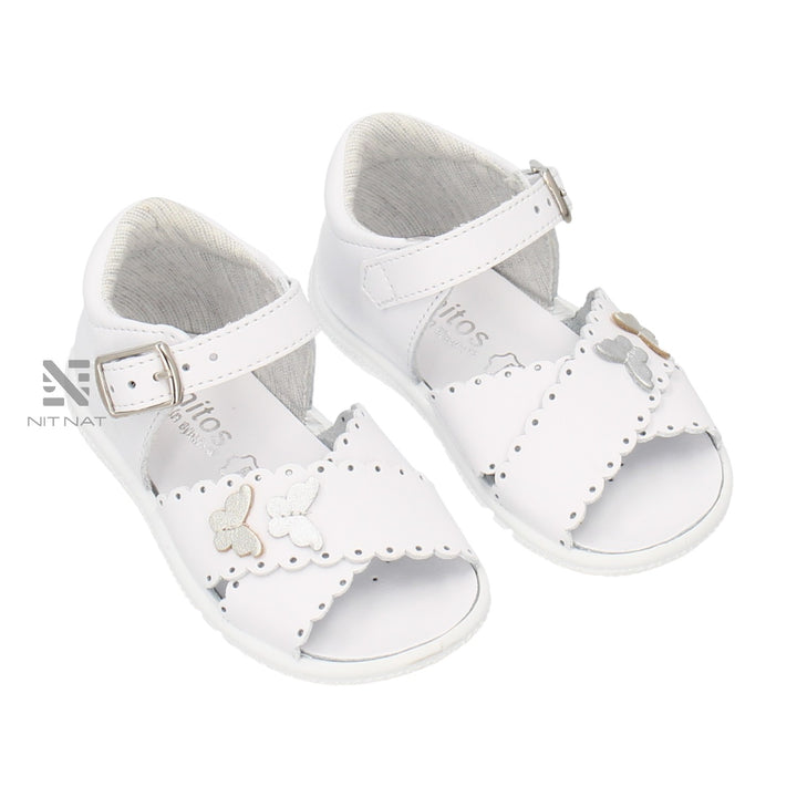 Sandalias Claudia Titanitos Blanco
