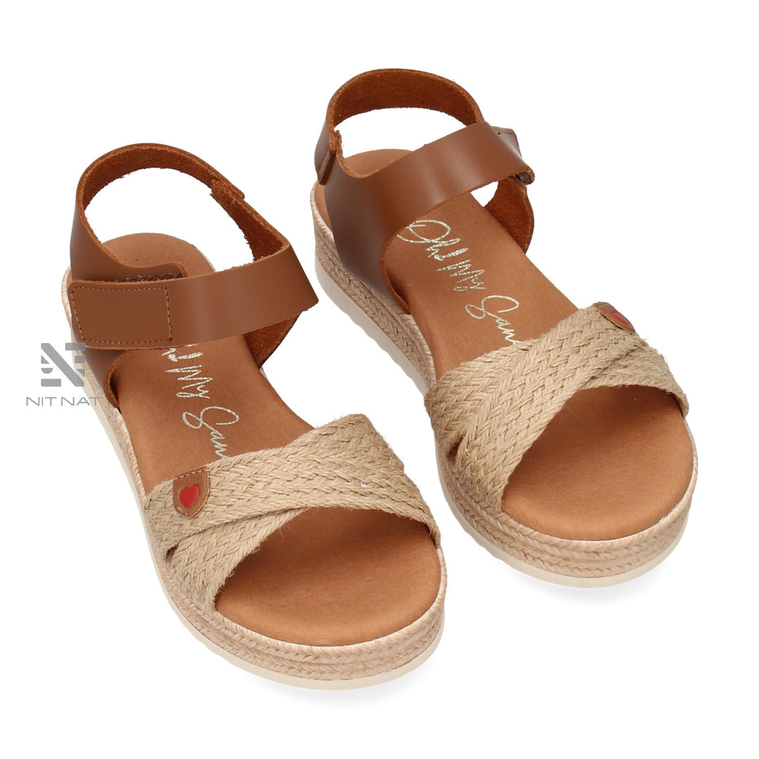 Sandalias Oh my sandals Roble Combi