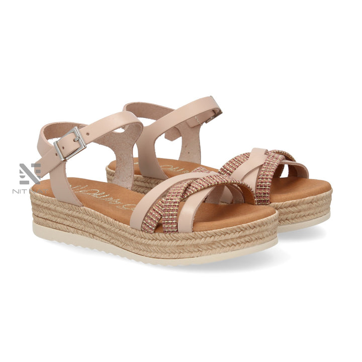 Sandalias Oh my sandals Nude Combi Piel
