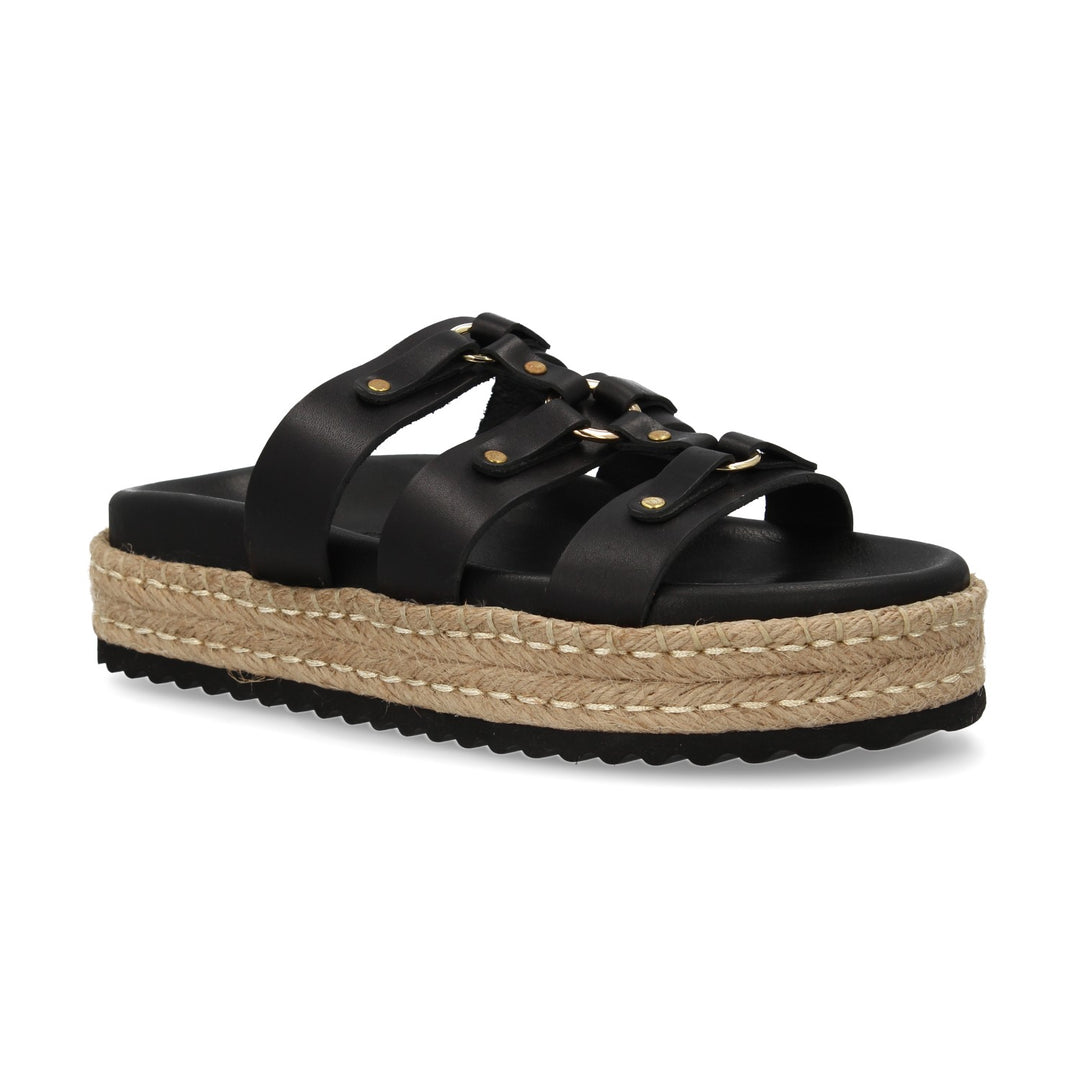 Sandalias Geraldine Negro Blogger
