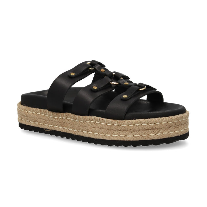 Sandalias Geraldine Negro Blogger