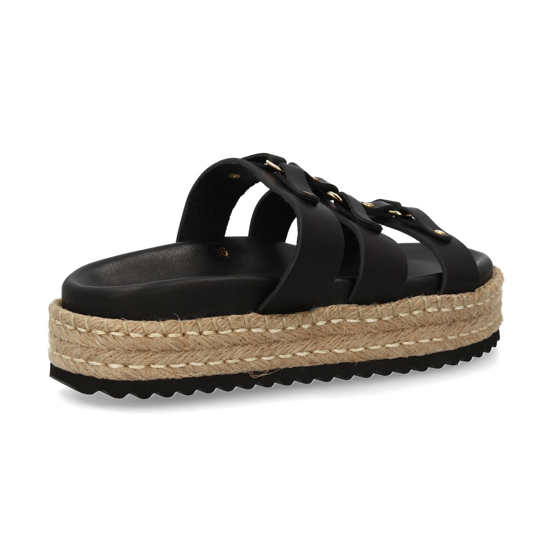 Sandalias Geraldine Negro Blogger