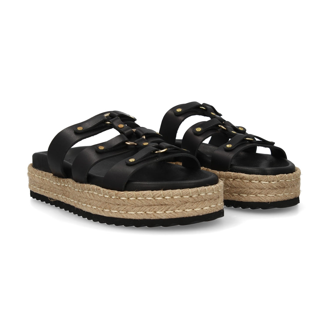 Sandalias Geraldine Negro Blogger