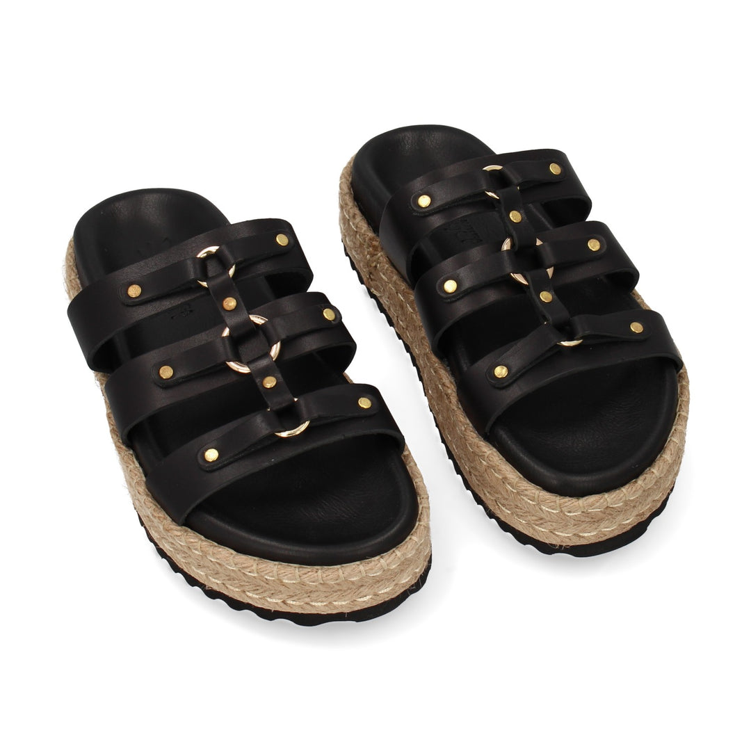 Sandalias Geraldine Negro Blogger