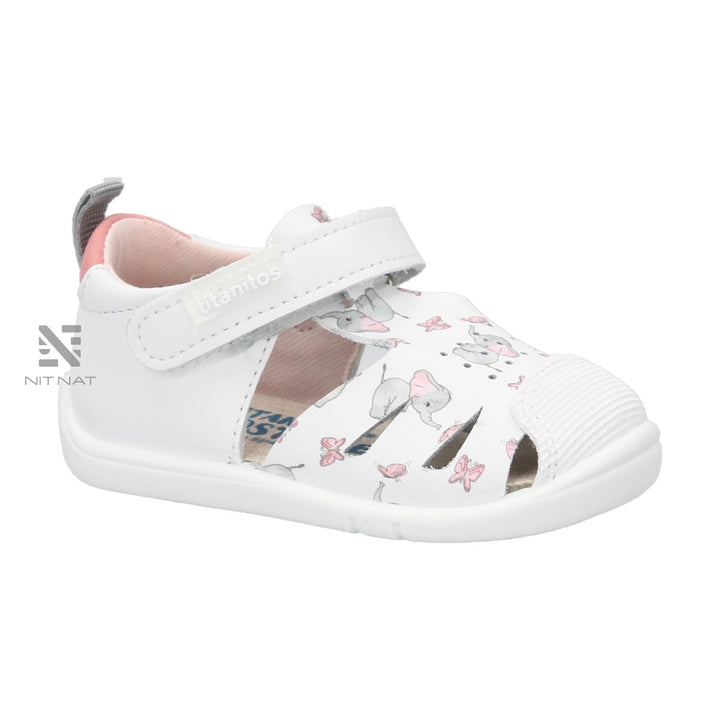 Sandalias Elefantitos Titanitos Blanco