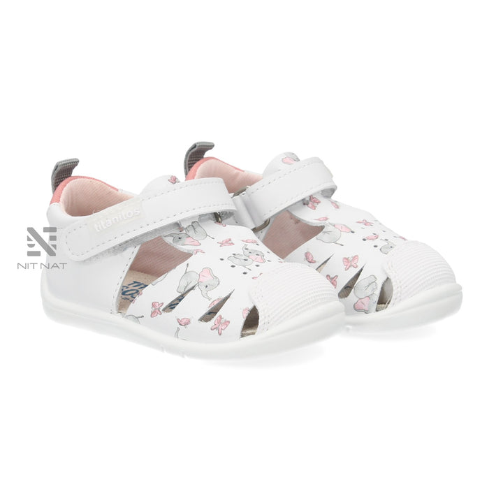 Sandalias Elefantitos Titanitos Blanco