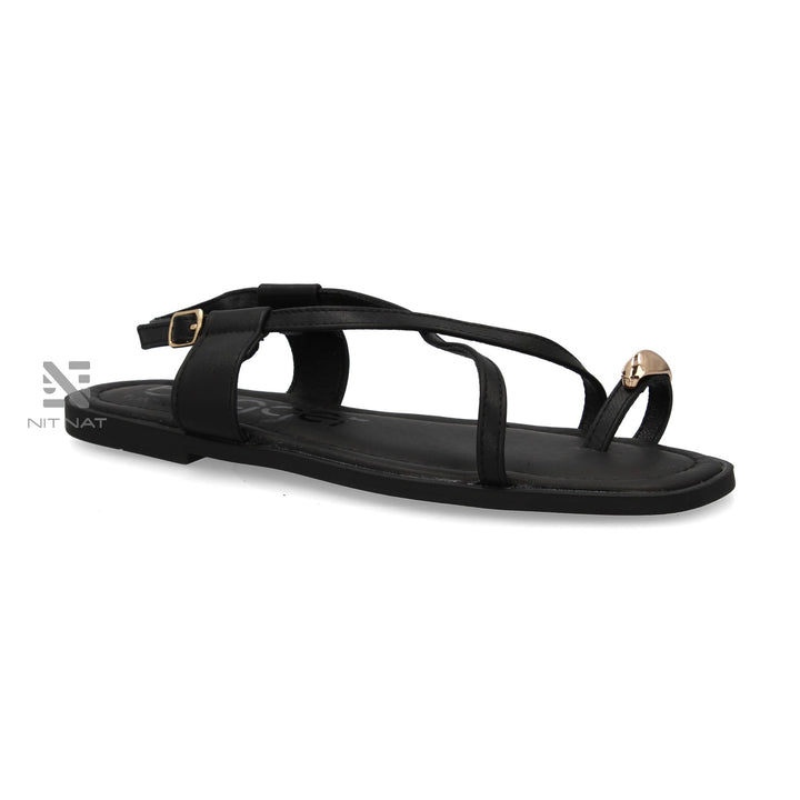 Sandalias Planas Elisabeta Negro