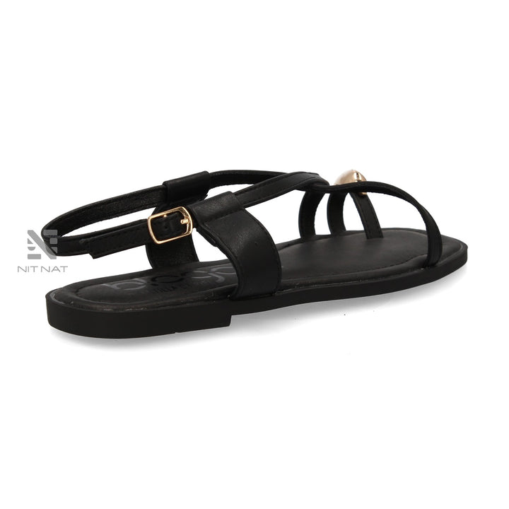 Sandalias Planas Elisabeta Negro