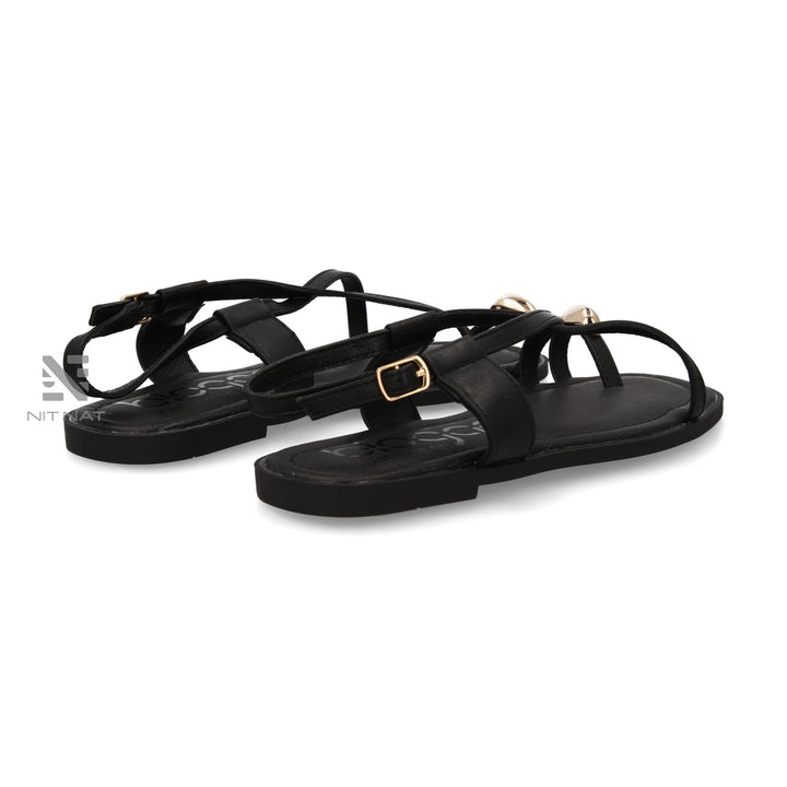 Sandalias Planas Elisabeta Negro