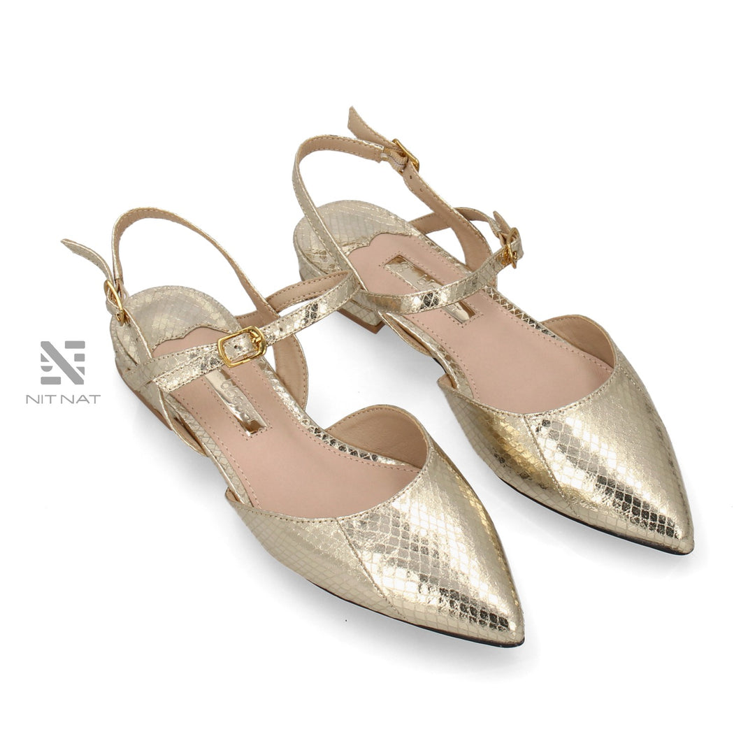 Sandalias Aitana Doradas
