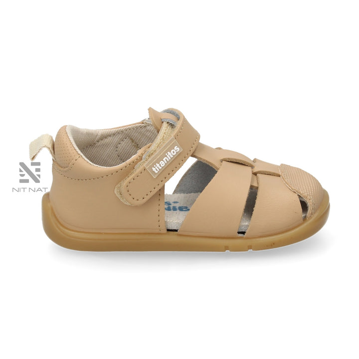 Sandalias Eric Titanitos Beige