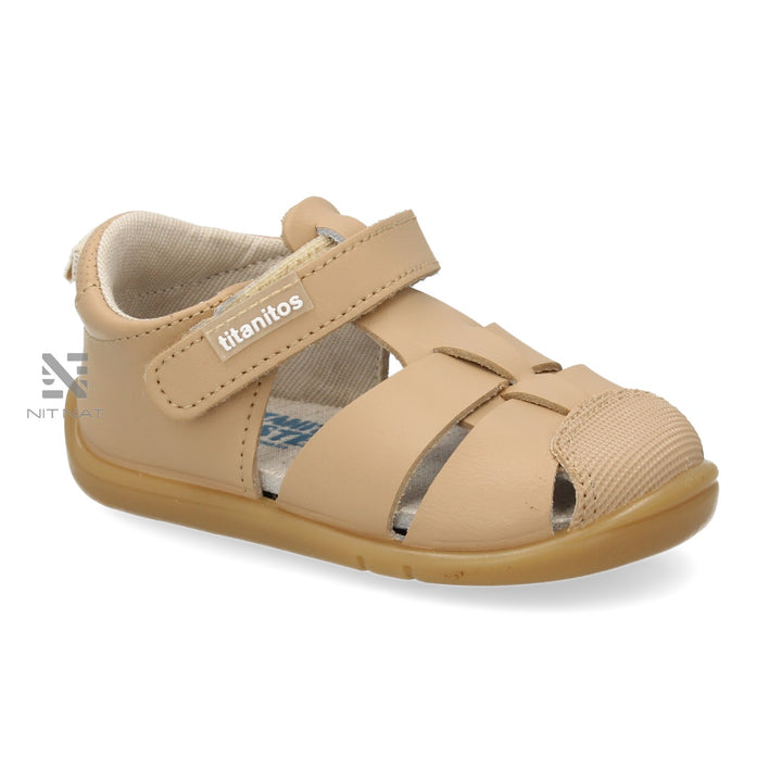 Sandalias Eric Titanitos Beige