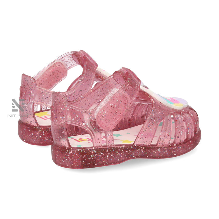 Zapatillas tecnobaby unicornio Blanditos Rosa