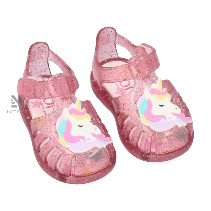 Zapatillas tecnobaby unicornio Blanditos Rosa