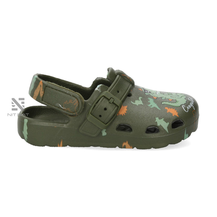 Sandalias Zuecos conguitos dinosaurios