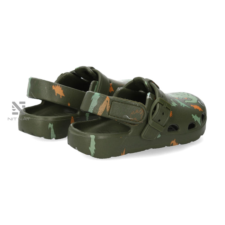Sandalias Zuecos conguitos dinosaurios