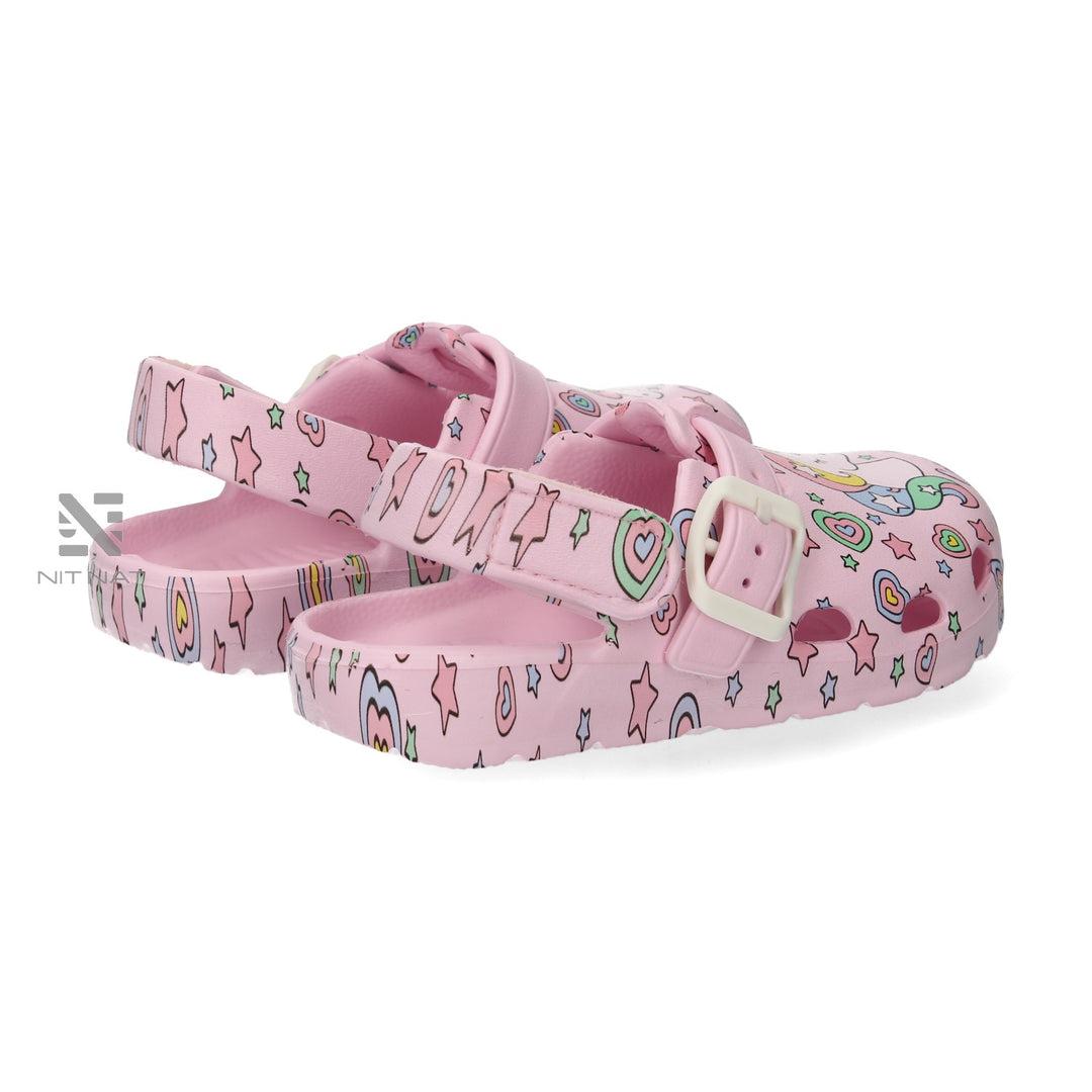 Sandalias Zuecos conguitos Unicornio