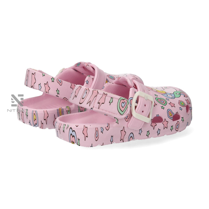 Sandalias Zuecos conguitos Unicornio