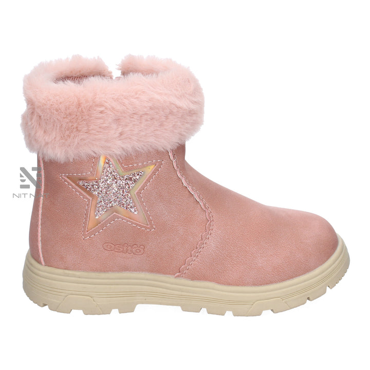 Botas de pelo Conguitos estrella Rosa