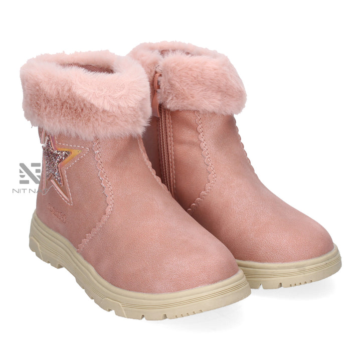 Botas de pelo Conguitos estrella Rosa