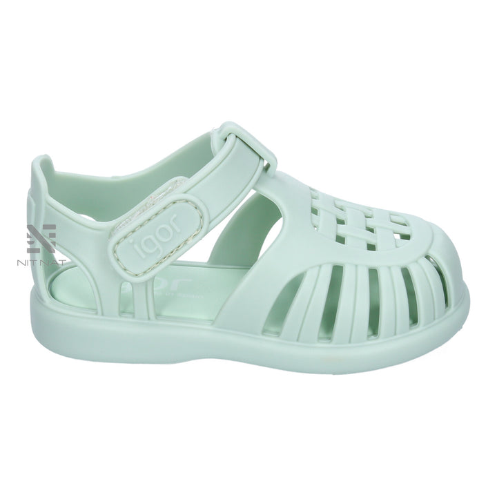 Sandalias cangrejeras Igor Tobby solid Verde