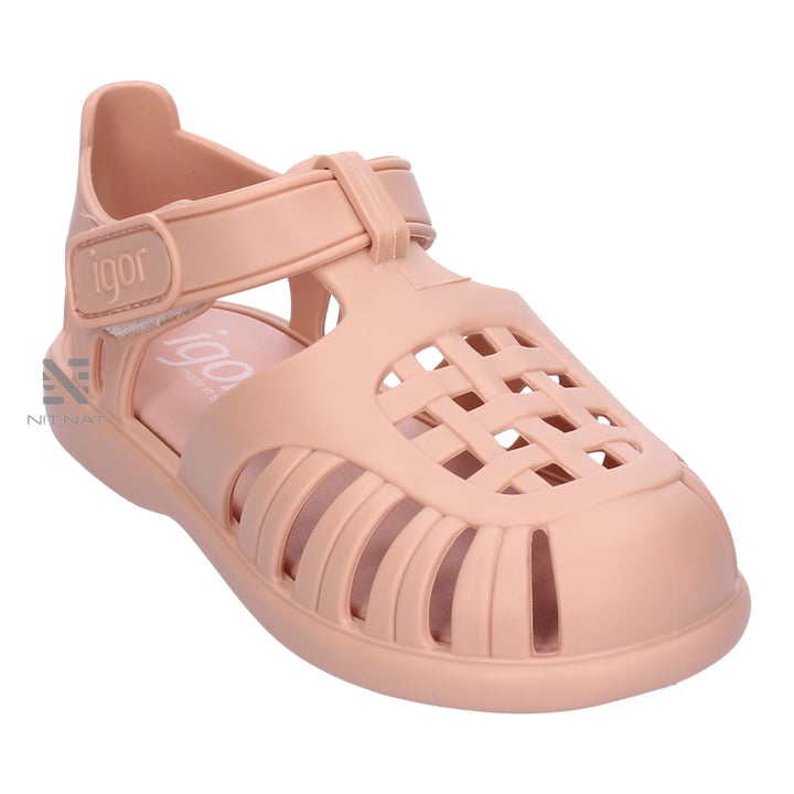 Sandalias cangrejeras Igor Tobby solid  Rosa