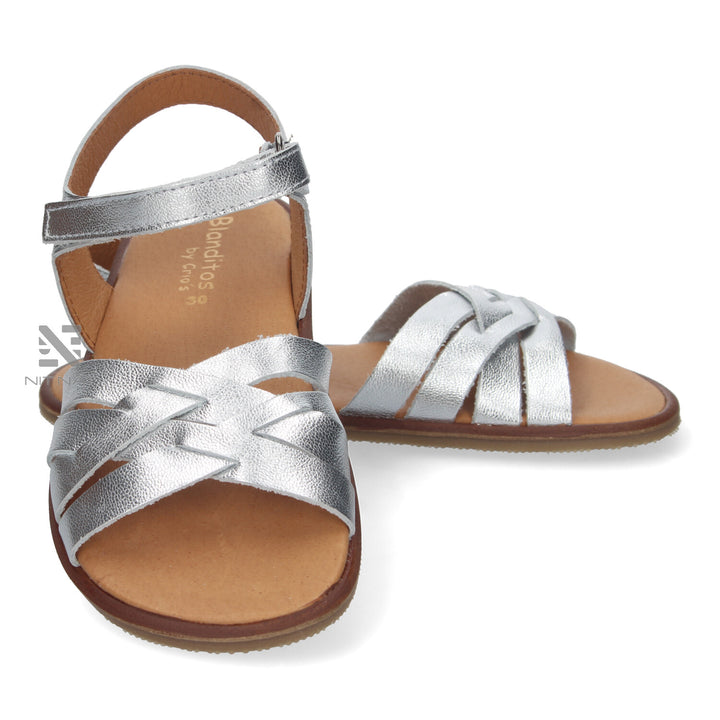 Sandalias Itaca Blanditos Plata