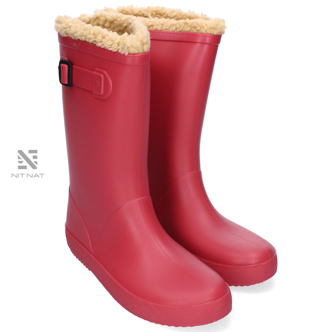 Botas de Agua Igor Splash Euri Borreguito Frambuesa