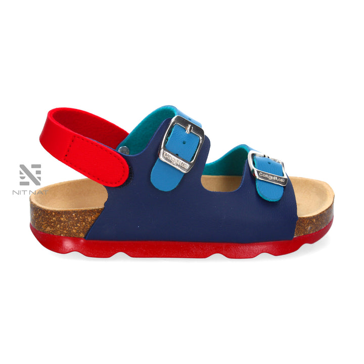 Sandalias Conguitos Bio con Hebillas Azules